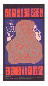 BG  37 Postcard Grateful Dead Jefferson Airplane 1966 Dec 31