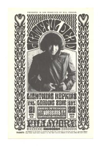 BG  32 Handbill Grateful Dead Yardbirds 1966 Oct 21