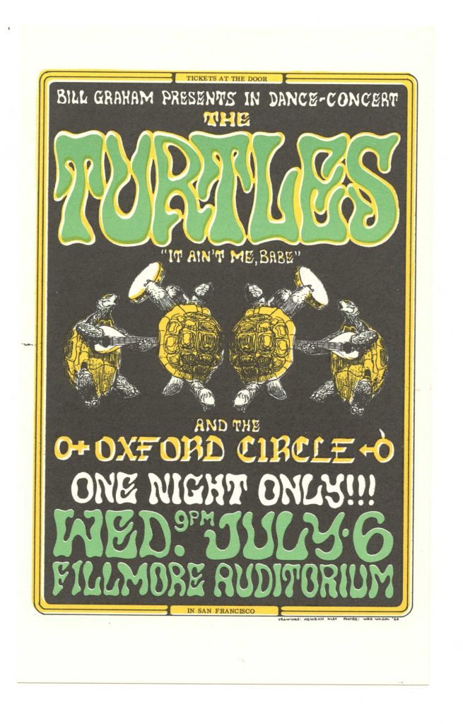 BG  15 Postcard Turtles Oxford Circle 1966 Jul 6