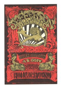 BG 142 Postcard Jefferson Airplane Ballet Afro-Haiti 1968 Oct 24