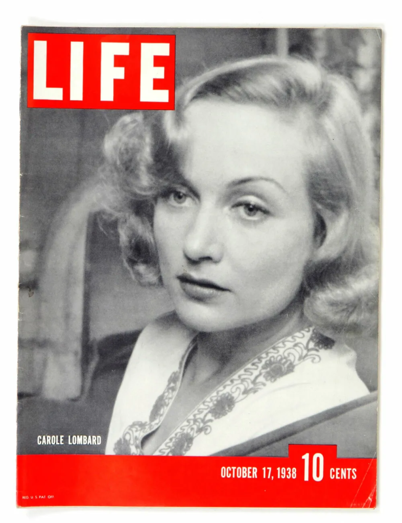LIFE Magazine Back Issue 1938 October 17 Carole Lombard