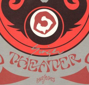 State Theater Martinez Dance Concert Handbill 1971 David Singer signed