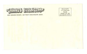 Grande Ballroom Postcard 1968 Nov 1 Jeff Beck McKenna Medenson AOR 3.155