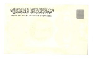 Grande Ballroom Postcard 1968 Oct 18 MC5 Pacific Gas & Electric