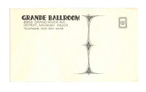 Grande Ballroom Postcard 1968 Dec 6 Canned Heat Hamilton Face AOR 3.146