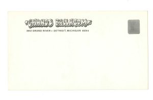 Grande Ballroom Postcard 1968 Nov 15 Steve Miller Move Moody Blues 