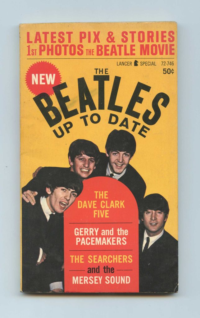 The Beatles Up to Date 1964 Lancer Books Paperback