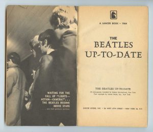 The Beatles Up to Date 1964 Lancer Books Paperback